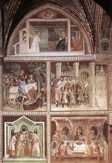 Barna da Siena Scenes from the New Testament Sweden oil painting art